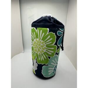 Thirty One Bring A Bottle Thermal Tote In Best Buds Pattern Insulated Carabeaner